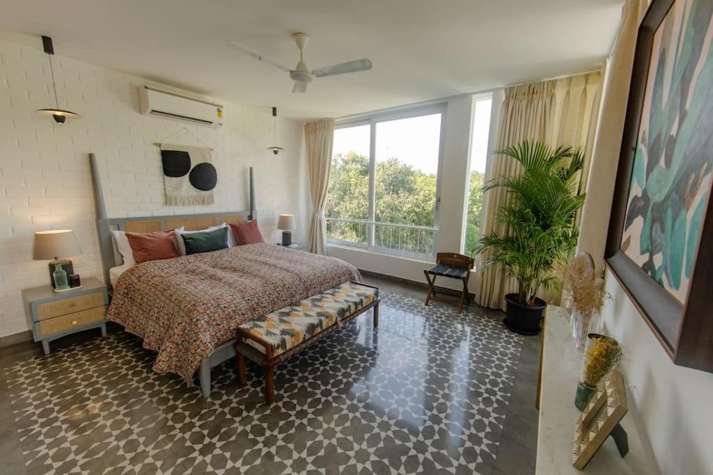 Presidential Luxury Villa Anjuna With Pvt Pool & Bathtub, Most Prime Location Exterior photo